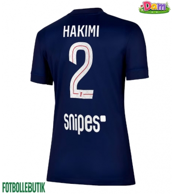 Paris Saint-Germain Achraf Hakimi #2 Hemmatröja Kvinnor 2025-26 Kortärmad